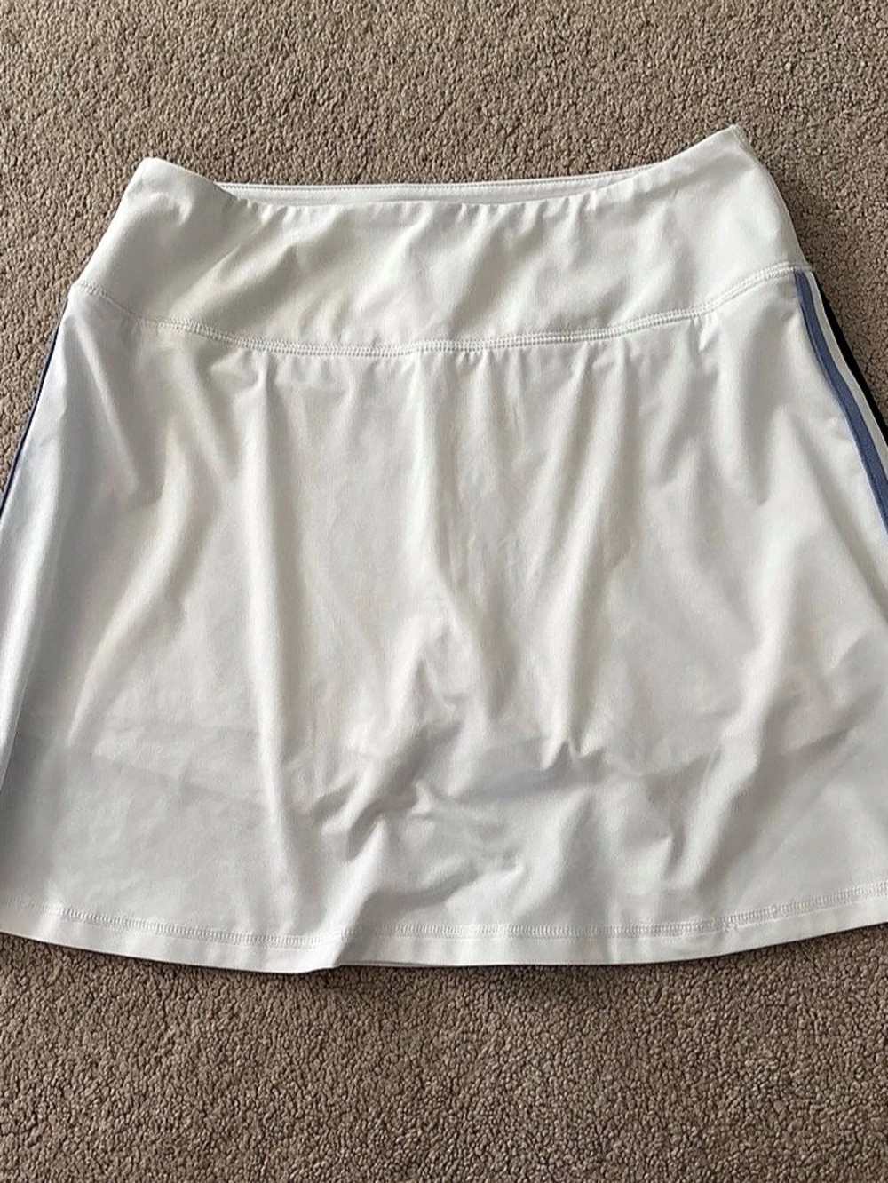 Vineyard vines Performance Side Stripe Skort White & Blue Small